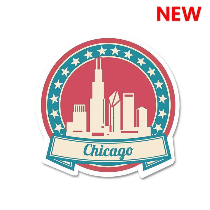 Chicago Sticker - Stickers | STICK IT UP
