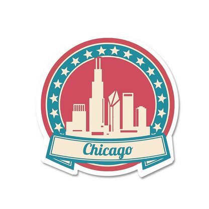 Chicago Sticker - Stickers | STICK IT UP