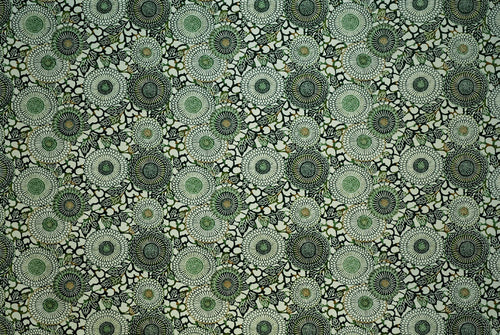 Chiyogami Mum Lattice Green - NEW
