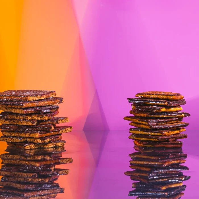 Chocolate Sea Salt Toffee Cookies