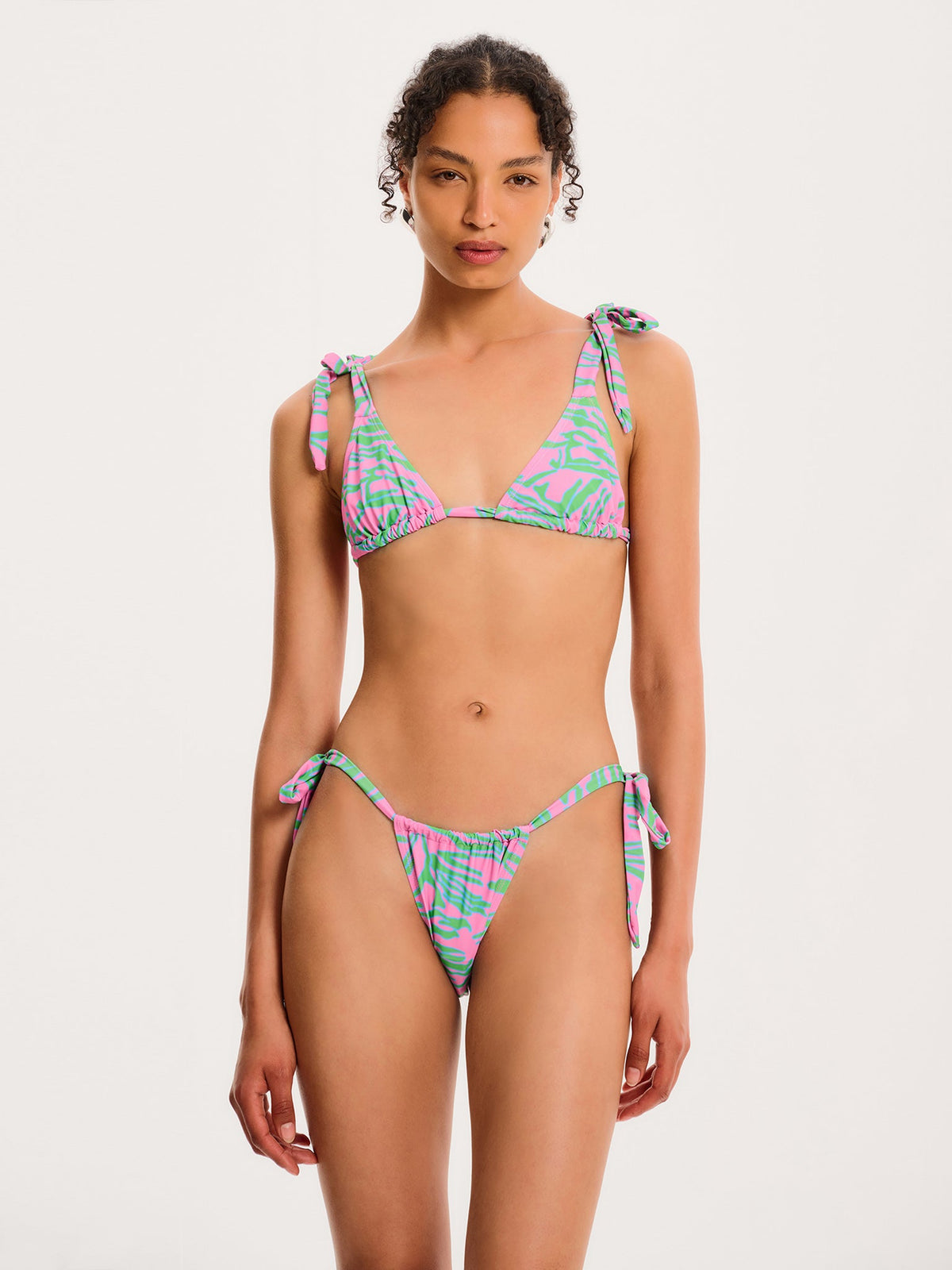 Ayla Tiger Print Bikini Bottom