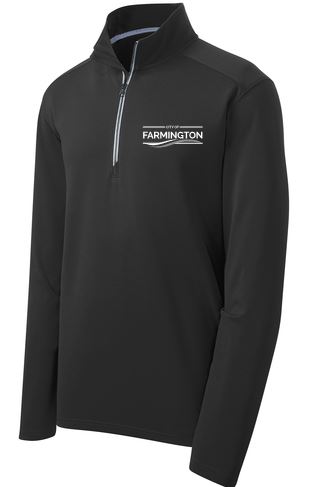 CITY ADULT SPORT-WIK TEXTURED 1/4 ZIP