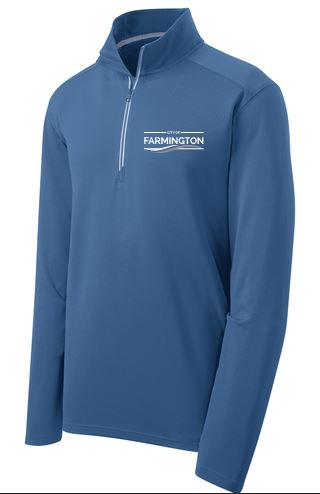 CITY ADULT SPORT-WIK TEXTURED 1/4 ZIP