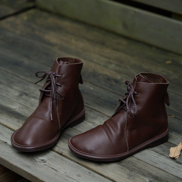 Clara™ | Lace Boots – Classic Warmth with Everyday Ease