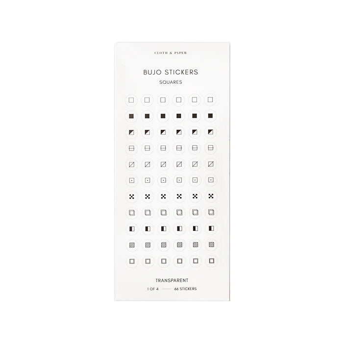 Cloth & Paper - Bujo Sticker Set