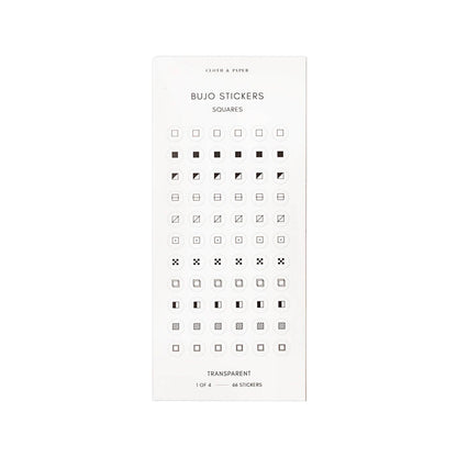 Cloth & Paper - Bujo Sticker Set