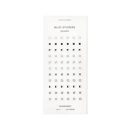 Cloth & Paper - Bujo Sticker Set