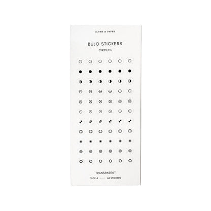 Cloth & Paper - Bujo Sticker Set