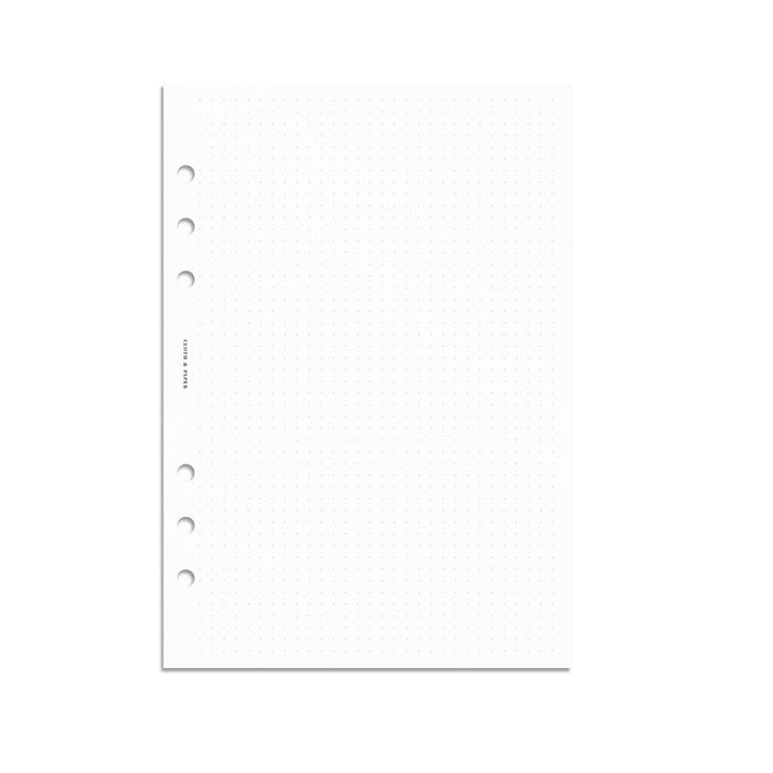Cloth & Paper - Dot Grid Planner Inserts