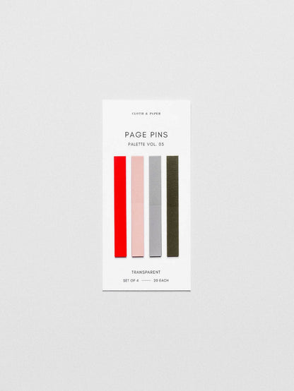 Cloth & Paper - Page Pins | Vol 03