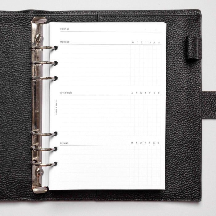 Cloth & Paper - Routine Builder Planner Inserts