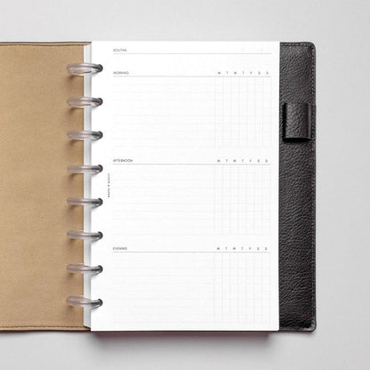 Cloth & Paper - Routine Builder Planner Inserts