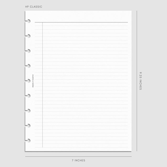 Cloth & Paper - Task Planner Inserts