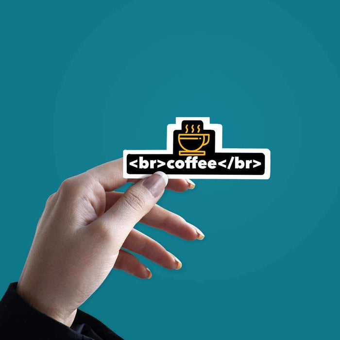 Coffee Break Sticker - Stickers | STICK IT UP