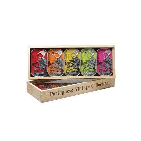 Conservas Portugal Norte Sardines in Wood Gift Box