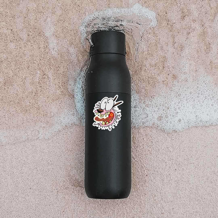 Courage the Cowardly Dog Sticker - Stickers | STICK IT UP