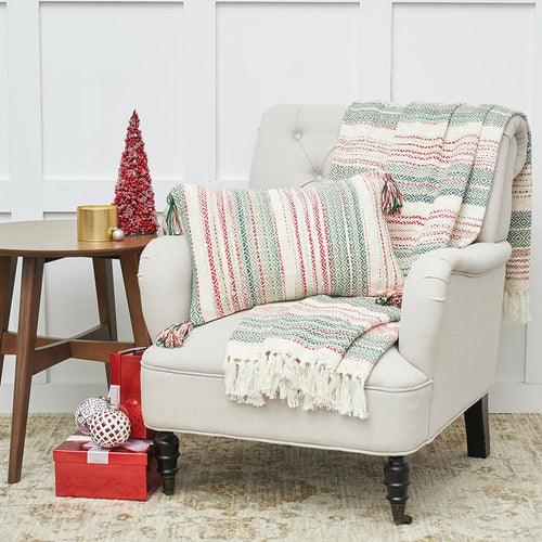 A Cozy Nordic Christmas Throw.
