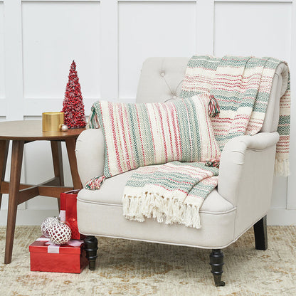 A Cozy Nordic Christmas Throw.
