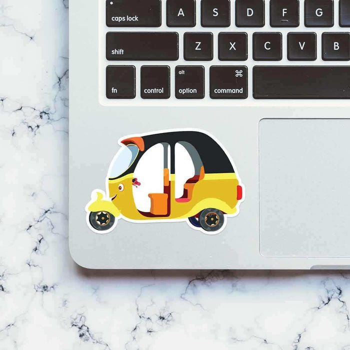 Cute Autorickshaw sticker - Stickers | STICK IT UP