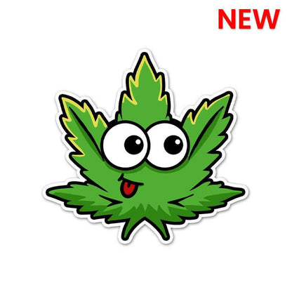 Cute Weed Sticker - Stickers | STICK IT UP