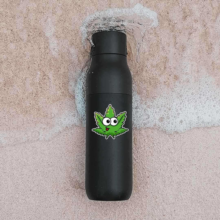 Cute Weed Sticker - Stickers | STICK IT UP