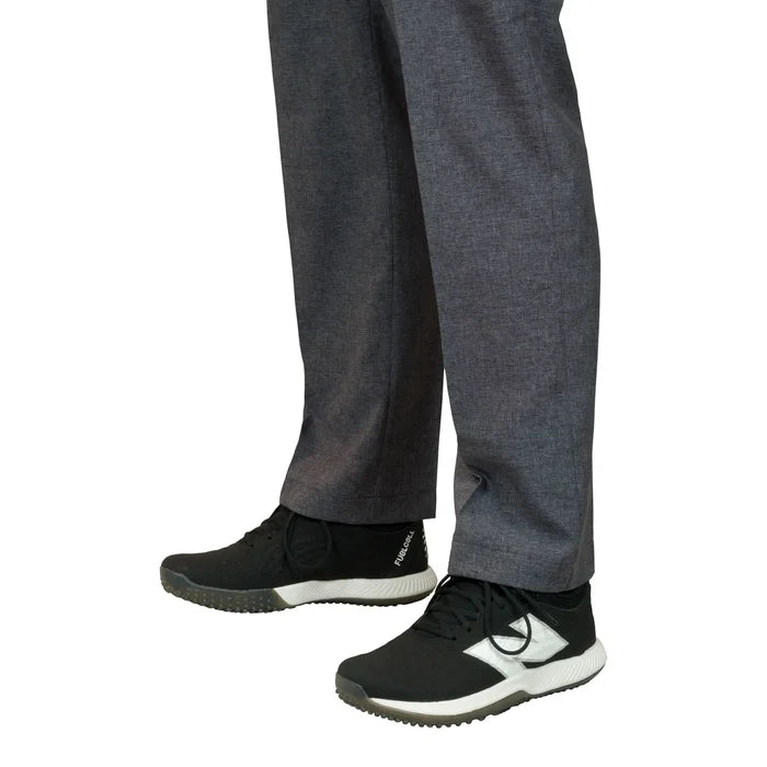 Davis 94X V2 Pleated Straight Fit Heather Gray Base Umpire Pant