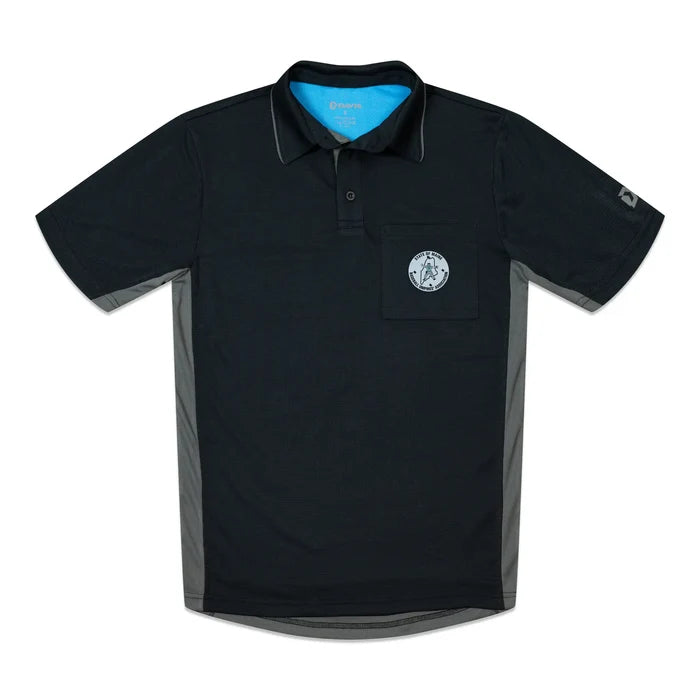 Davis BFX MLB Homage V2 Side Panel Black Umpire Shirt (Maine)