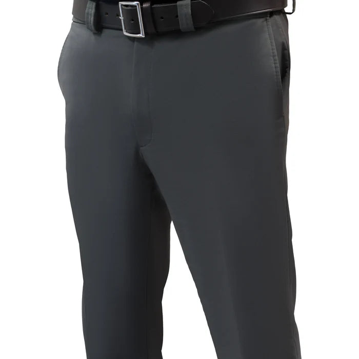 Davis BFX Pro Flat Front Charcoal Plate Umpire Pant