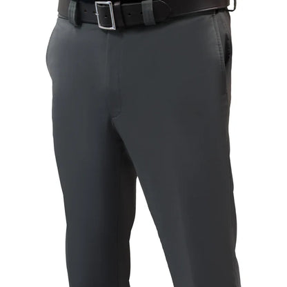 Davis BFX Pro Flat Front Charcoal Plate Umpire Pant