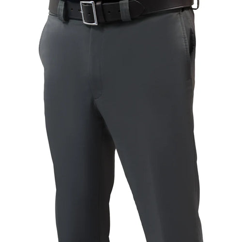 Davis BFX Pro Flat Front Charcoal Plate Umpire Pant