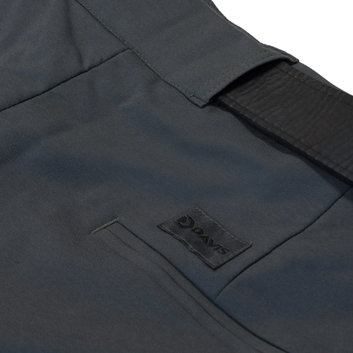 Davis BFX Pro Flat Front Charcoal Plate Umpire Pant