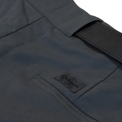 Davis BFX Pro Flat Front Charcoal Plate Umpire Pant