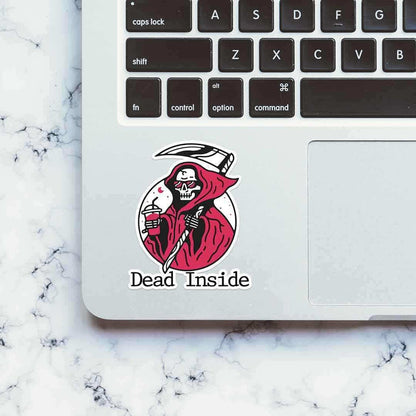 DEAD INSIDE sticker - Stickers | STICK IT UP