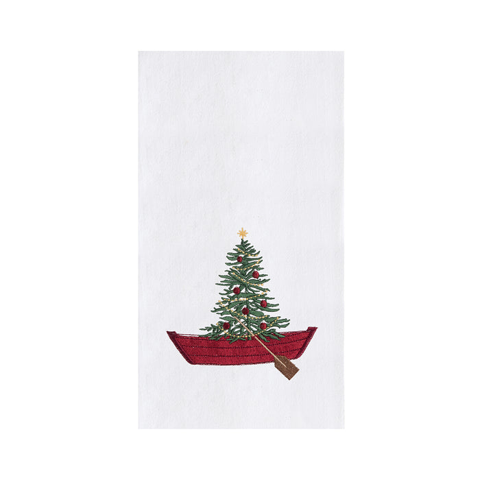 A Deck The Hulls Flour Sack Kitchen Towel.