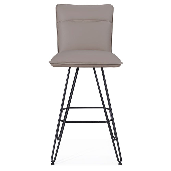 Demi Swivel Counter Stool Taupe - Bar Stools - - Greathouse