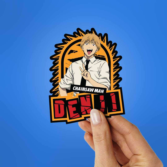 Denji chainsaw man Sticker - Stickers | STICK IT UP