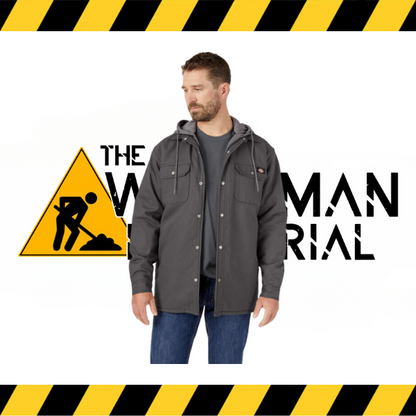 Dickies Duck Hooded Shirt Jacket