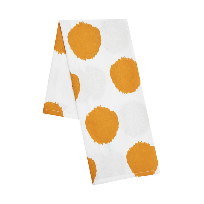 A dot printed towel.