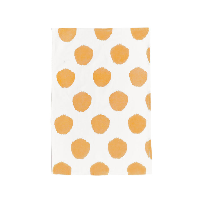 A dot printed towel.