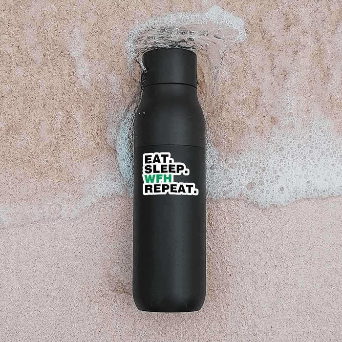 Eat - Sleep - WFH - Repeat Sticker - Stickers | STICK IT UP