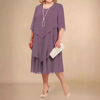 Ellen™ | Elegant Chiffon Dress