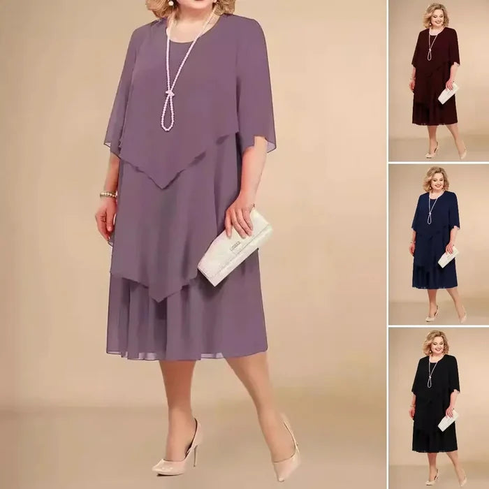 Ellen™ | Elegant Chiffon Dress