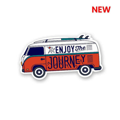 Enjoy the Journey Sticker - Stickers | STICK IT UP