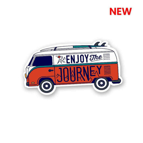 Enjoy the Journey Sticker - Stickers | STICK IT UP