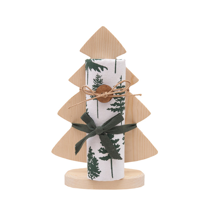 A Everett Forest Kitchen Towel & Tree Set.