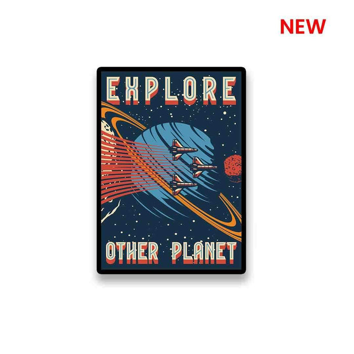 Explore Other Planet Sticker - Stickers | STICK IT UP
