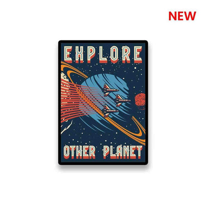 Explore Other Planet Sticker - Stickers | STICK IT UP