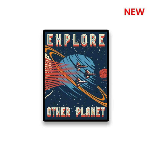 Explore Other Planet Sticker - Stickers | STICK IT UP