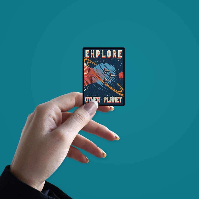 Explore Other Planet Sticker - Stickers | STICK IT UP