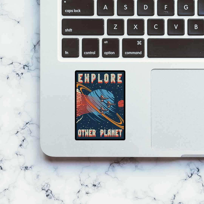 Explore Other Planet Sticker - Stickers | STICK IT UP